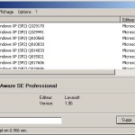 Safarp – Ajout/suppression de programmes