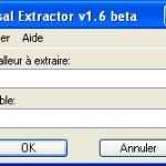 Universal Extractor – Extraction de fichiers