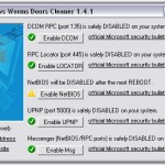 Windows Worms Doors Cleaner – Fermer la porte aux vers