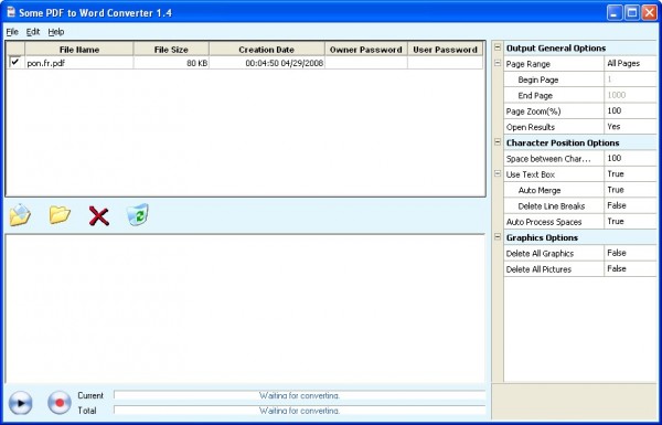 Some Pdf to Word converter - D\'un PDF à Word