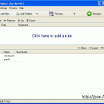 ReNamer – Renommer facilement vos fichiers